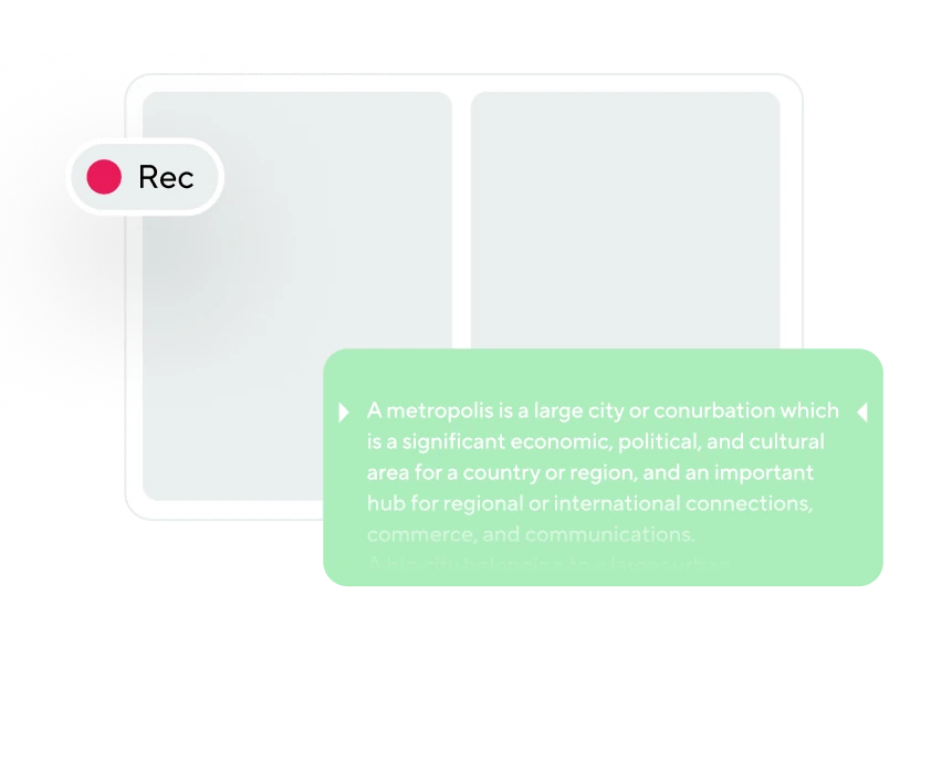 record your content