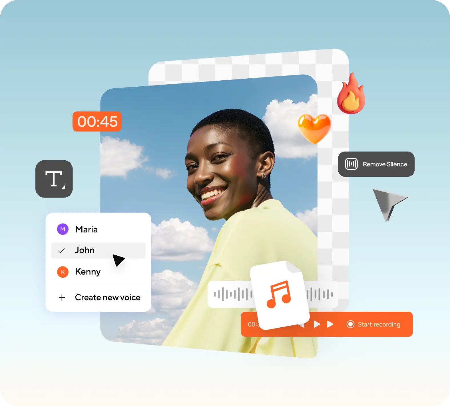 full audio and video creation suite